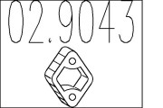 02.9043 MTS doraz tlmiča výfuku 02.9043 MTS