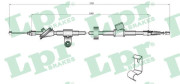 C0758B Tažné lanko, parkovací brzda LPR
