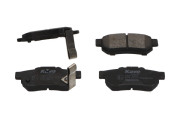 KBP-2051 Sada brzdových destiček, kotoučová brzda KAVO PARTS