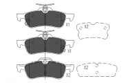 KBP-9106 Sada brzdových destiček, kotoučová brzda KAVO PARTS