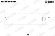 55-2650 STD Ložiskové pouzdro, ojnice GLYCO