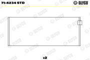 71-4234 STD Ojniční ložisko GLYCO