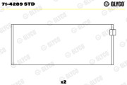 71-4289 STD Ojniční ložisko GLYCO