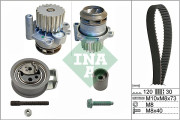 530 0091 30 Vodní pumpa + sada ozubeného řemene Schaeffler INA