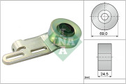 531 0239 10 Napínací kladka, žebrovaný klínový řemen Schaeffler INA