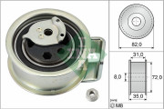 531 0396 20 Napínací kladka, ozubený řemen Schaeffler INA