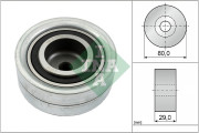 532 0111 10 Vratná/vodicí kladka, ozubený řemen Schaeffler INA