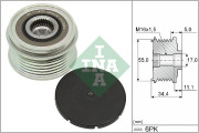 535 0357 10 Schaeffler INA voľnobeżka alternátora 535 0357 10 Schaeffler INA