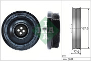 544 0137 10 Schaeffler INA remenica kľukového hriadeľa 544 0137 10 Schaeffler INA