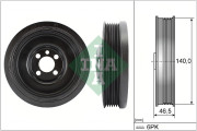 544 0138 10 Řemenice, klikový hřídel Schaeffler INA