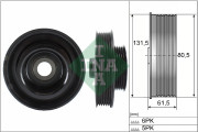 544 0141 10 Řemenice, klikový hřídel Schaeffler INA