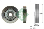 544 0173 10 Řemenice, klikový hřídel Schaeffler INA