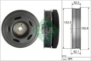 544 0515 10 Řemenice, klikový hřídel Schaeffler INA