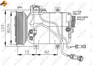 32027 Kompresor, klimatizace EASY FIT NRF