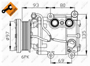 32247 Kompresor, klimatizace EASY FIT NRF