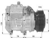 32390G Kompresor, klimatizace NRF