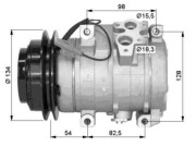 32458G Kompresor, klimatizace NRF