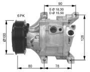 32466G Kompresor, klimatizace NRF