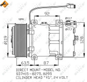 32705 Kompresor, klimatizace EASY FIT NRF