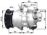 32740G Kompresor, klimatizace GENUINE NRF