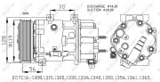 32772 Kompresor, klimatizace EASY FIT NRF