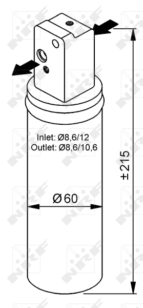 33139 Sušárna, klimatizace EASY FIT NRF