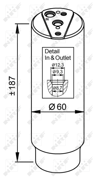 33327 Sušárna, klimatizace EASY FIT NRF