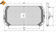 35193 Kondenzátor, klimatizace EASY FIT NRF