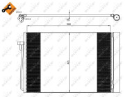 35537 Kondenzátor, klimatizace EASY FIT NRF