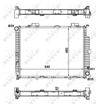 56140 Chladič, chlazení motoru EASY FIT NRF