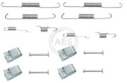 0811Q Sada příslušenství, brzdové čelisti A.B.S.