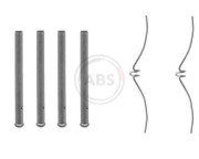 1061Q Sada příslušenství, obložení kotoučové brzdy A.B.S.