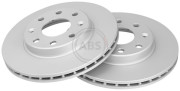 18166 Brzdový kotouč BREMBO COATED DISC LINE A.B.S.