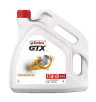 15809F CASTROL Motorový olej GTX 15W-40 A3/B3 - 4 litry | 15809F CASTROL