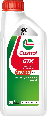 15F627 Prevodovkovy olej Castrol GTX 15W-40 A3/B3 CASTROL