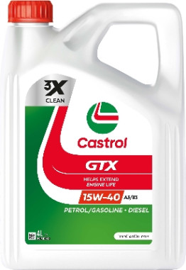 15F628 Prevodovkovy olej Castrol GTX 15W-40 A3/B3 CASTROL