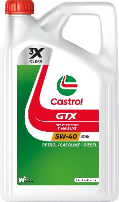 15F687 Motorový olej Castrol GTX 5W-40 A3/B4 CASTROL