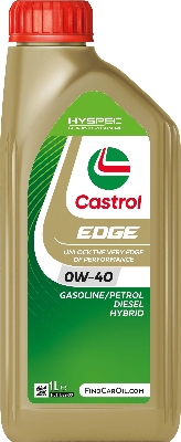 15F712 Převodovkový olej Castrol EDGE 0W-40 CASTROL