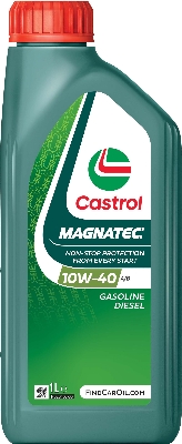 15F7CA CASTROL MAGNATEC 10W40 A/B 1L A3/B4, SL/CF, VW 501.01/505.00 CASTROL