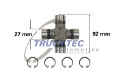 02.34.043 Kloub, podélný hřídel TRUCKTEC AUTOMOTIVE