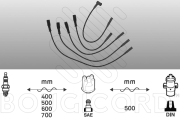 4081 Sada kabelů pro zapalování EFI - BOUGICORD EFI AUTOMOTIVE