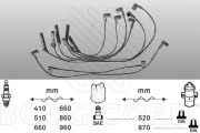 4111 Sada kabelů pro zapalování EFI - BOUGICORD EFI AUTOMOTIVE