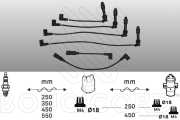 4156 Sada kabelů pro zapalování EFI - BOUGICORD EFI AUTOMOTIVE