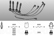 6820 Sada kabelů pro zapalování EFI - BOUGICORD EFI AUTOMOTIVE