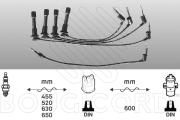 7145 Sada kabelů pro zapalování EFI - BOUGICORD EFI AUTOMOTIVE