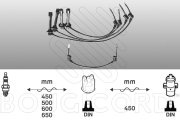 7150 Sada kabelů pro zapalování EFI - BOUGICORD EFI AUTOMOTIVE