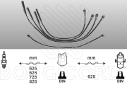 7220 EFI AUTOMOTIVE sada zapaľovacích káblov 7220 EFI AUTOMOTIVE