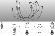 7231 Sada kabelů pro zapalování EFI - BOUGICORD EFI AUTOMOTIVE