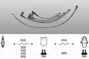 7282 Sada kabelů pro zapalování EFI - BOUGICORD EFI AUTOMOTIVE