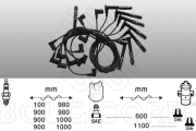 9509 Sada kabelů pro zapalování EFI - BOUGICORD EFI AUTOMOTIVE
